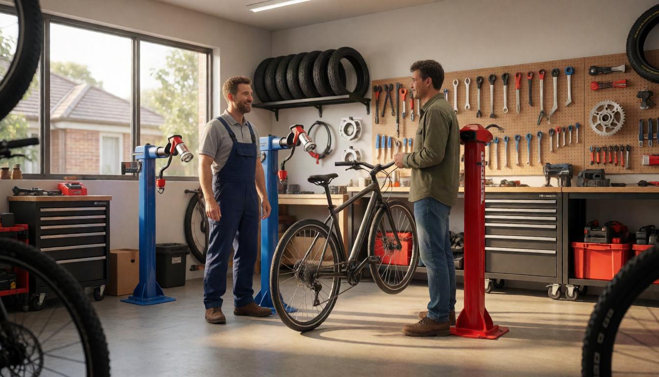 Bicycle servicing made straightforward
